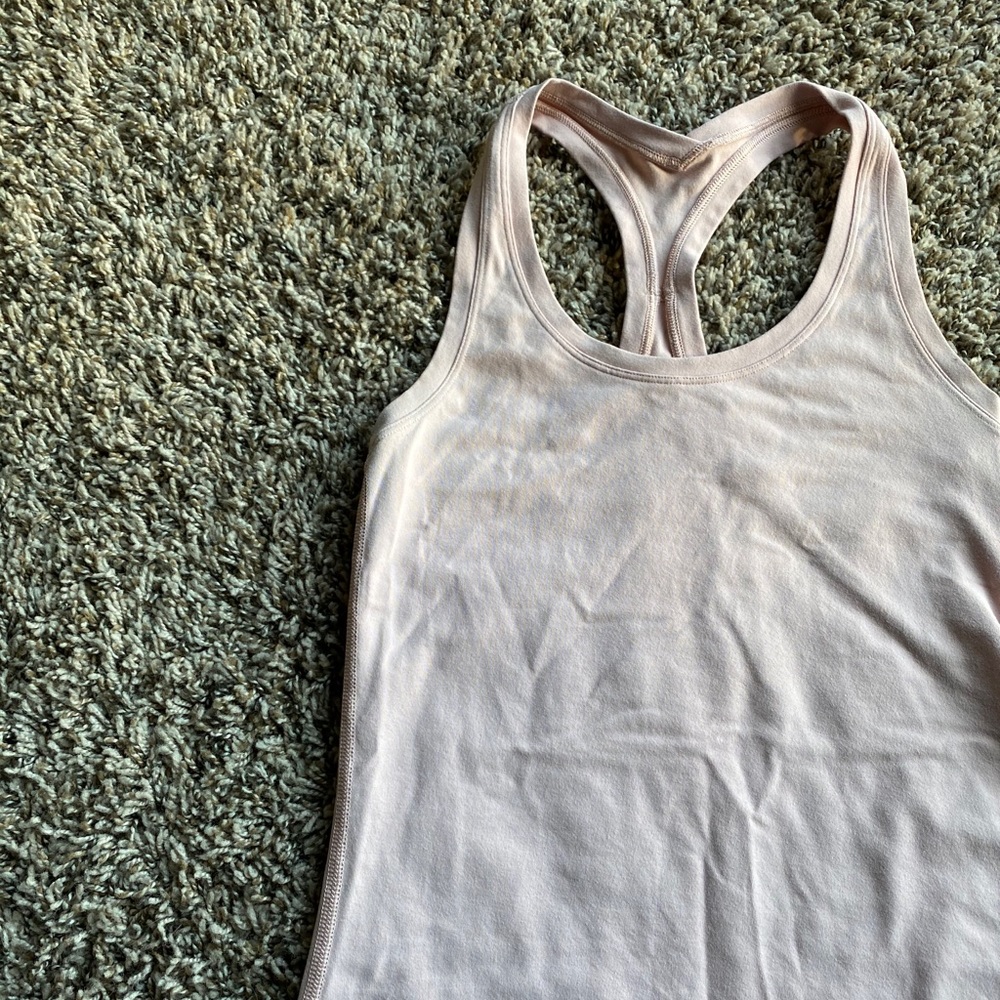 Lululemon light pink racerback tank